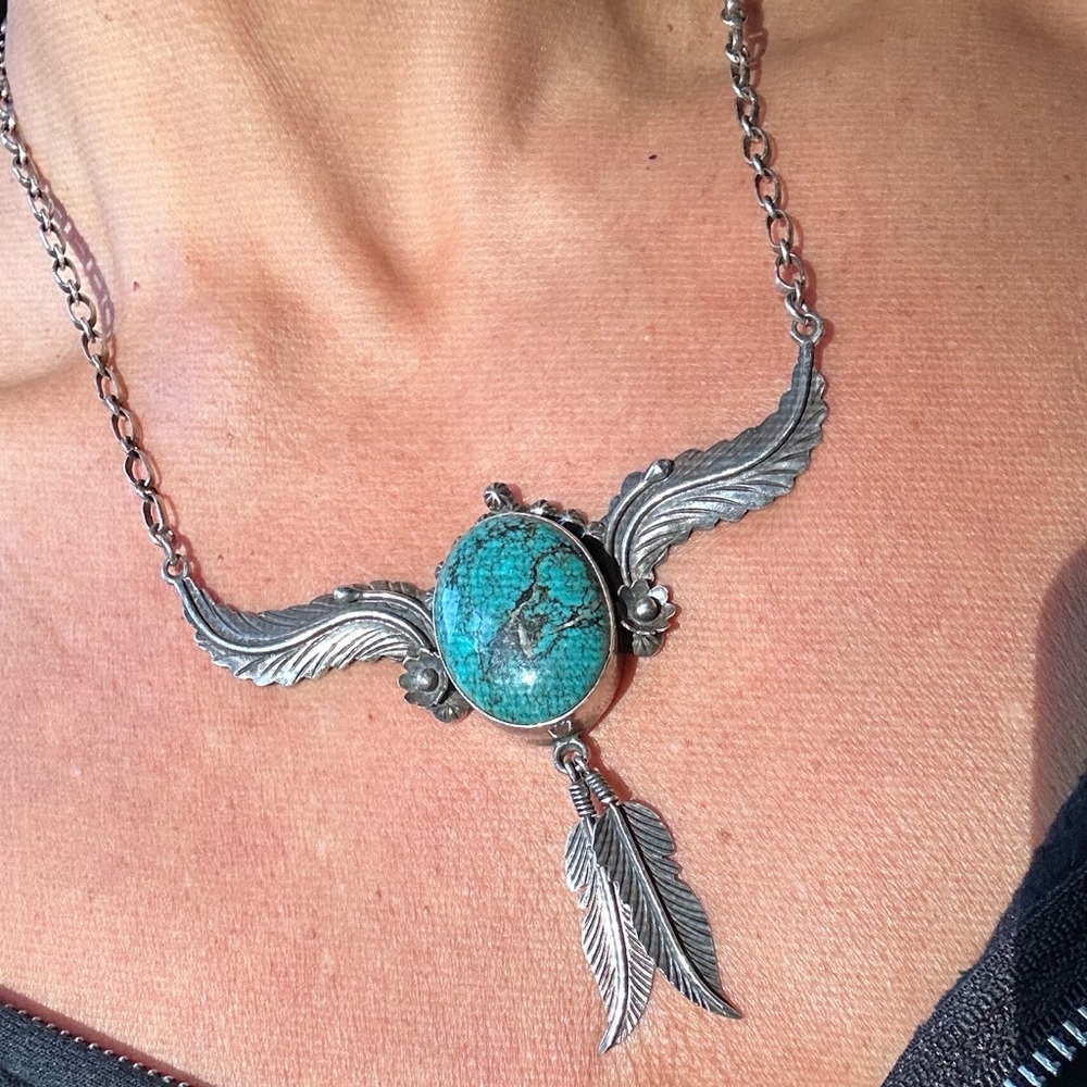 Vintage Sterling Silver Necklace
